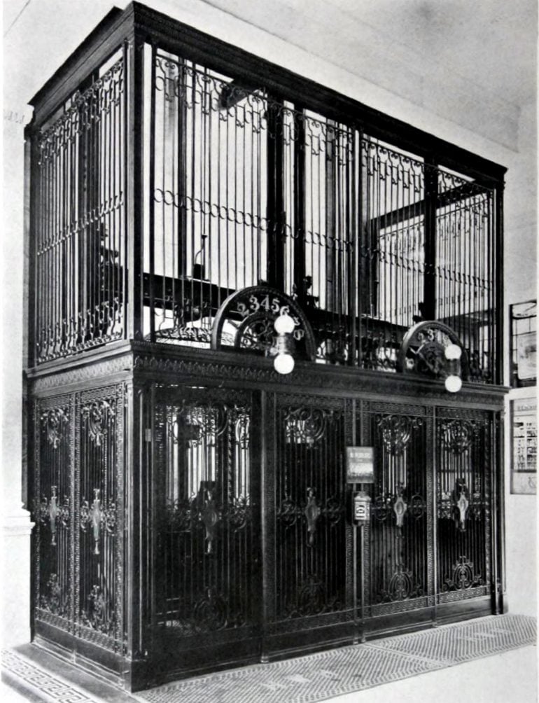 See 25 amazing antique elevators, many with the elegant cage style