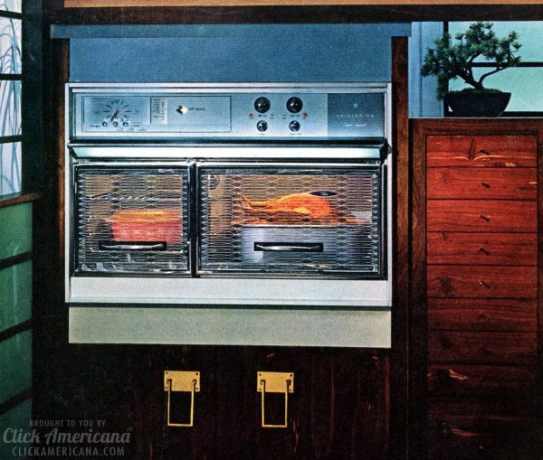 8 vintage sixties kitchens with Flair ranges Pullout electric stoves