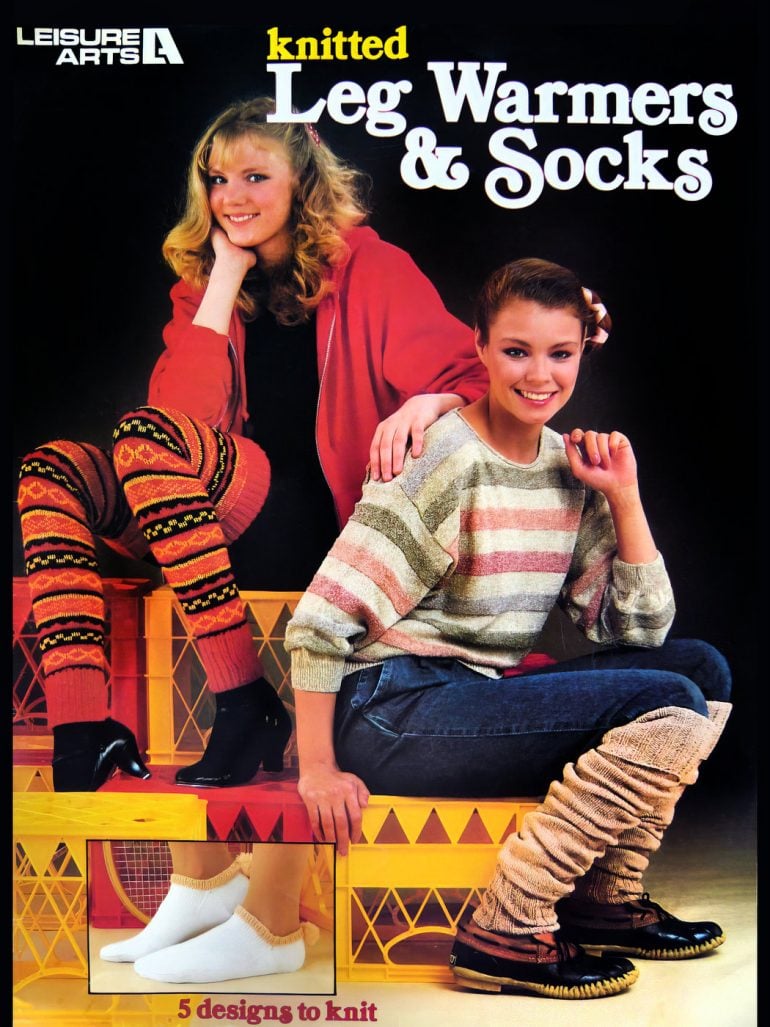 Retro 1980s leg warmers Look back at the iconic fashion fad Click