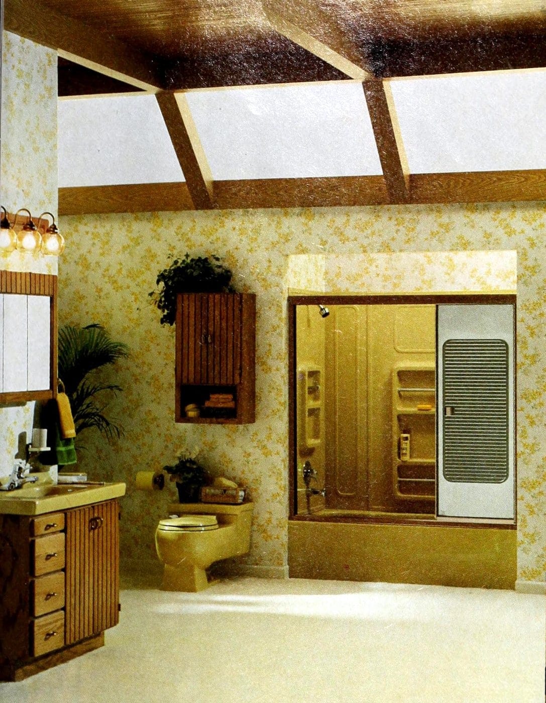 Fantastic retro 1970s bathroom decor styles & ideas - Click Americana