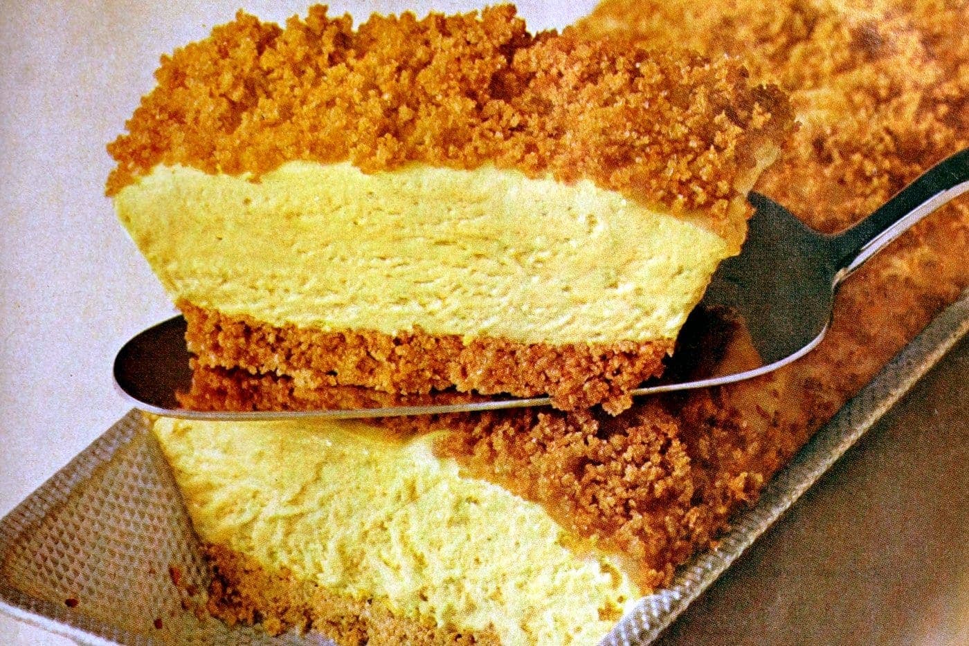Nocook Lemon Freeze dessert recipe from the '60s Click Americana