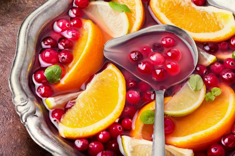 38 cool, nonalcoholic drinks for an oldfashioned party punchbowl