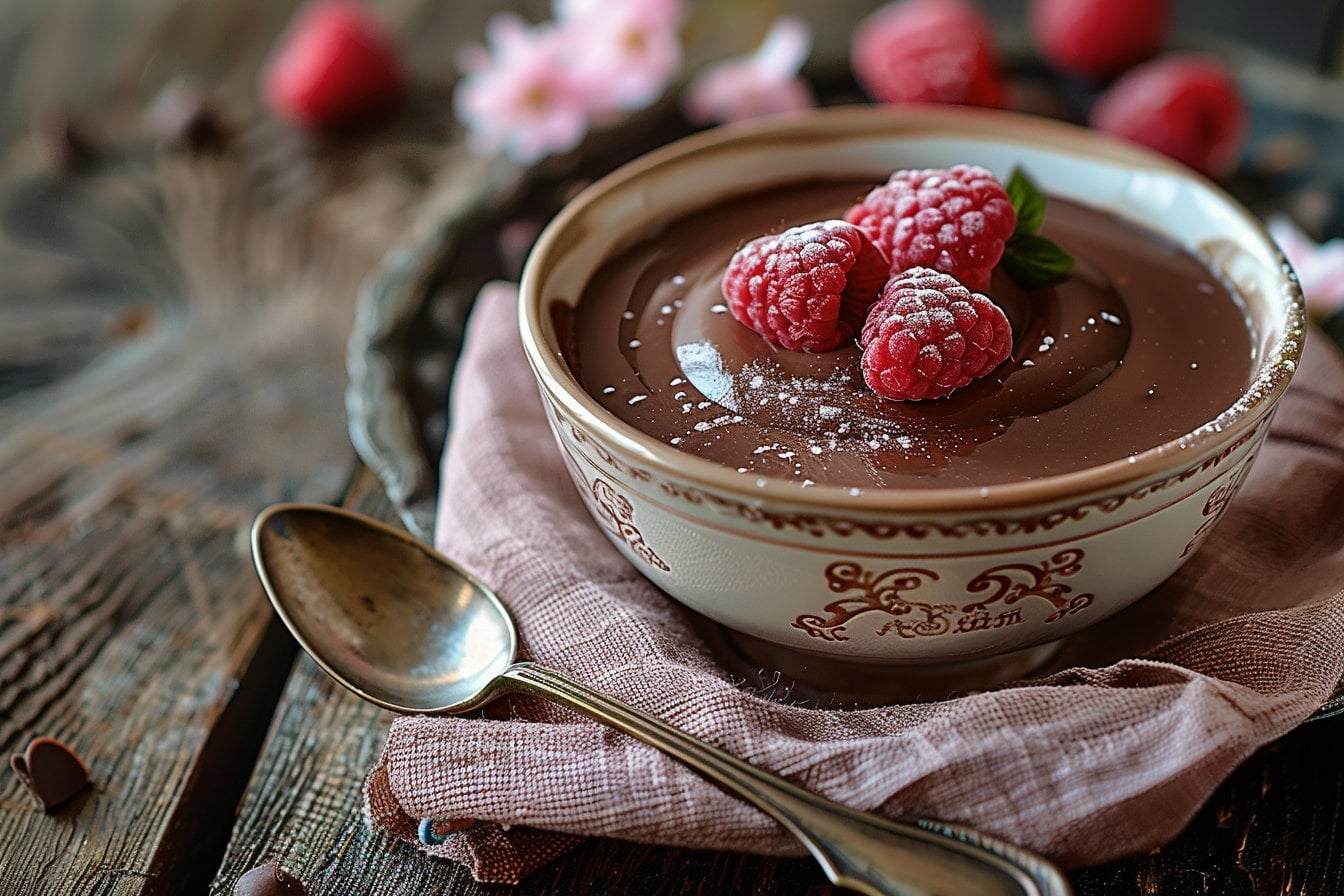 Vintage old-fashioned chocolate pudding recipes from ClickAmericana com