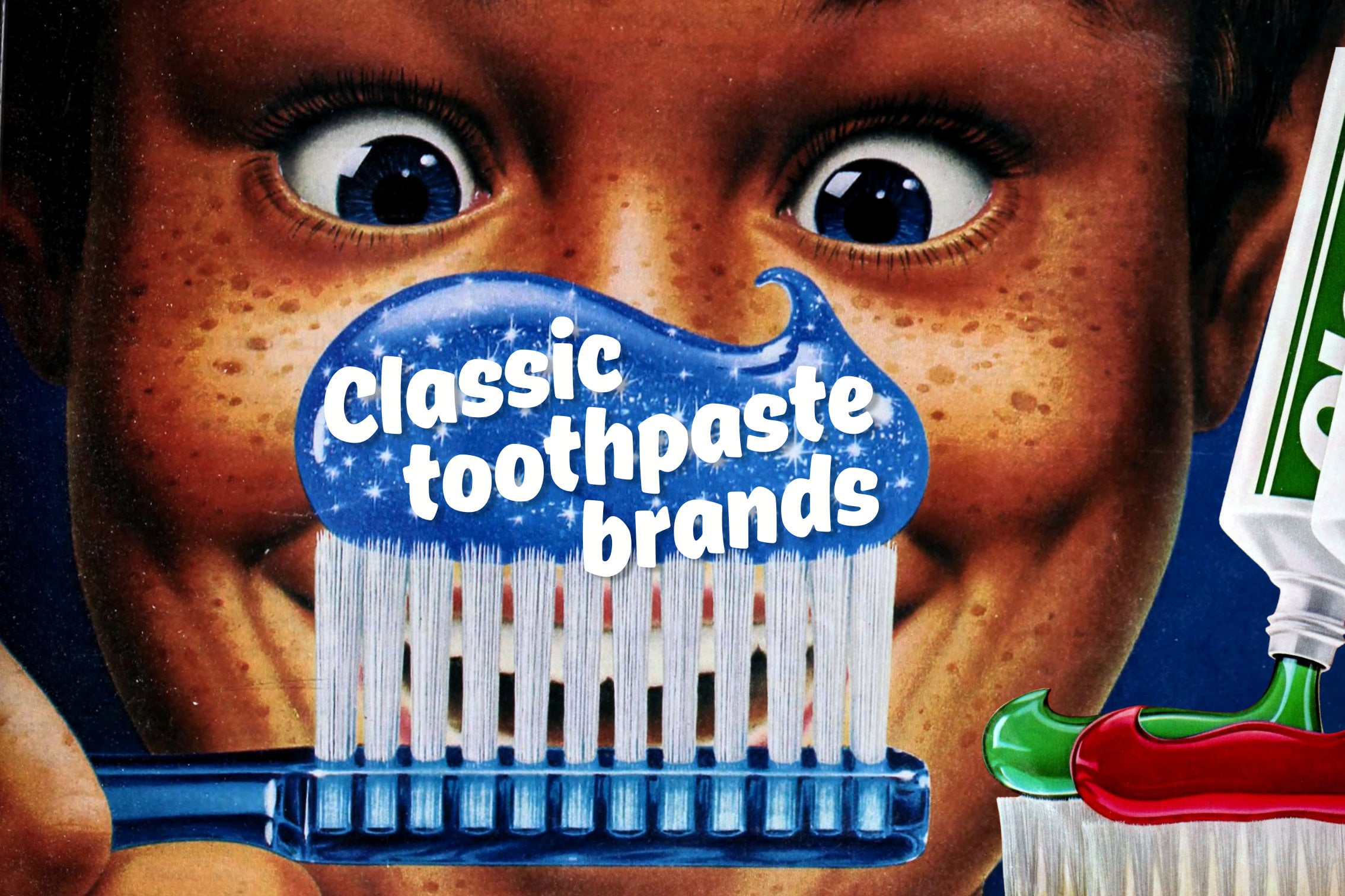 Vintage old toothpaste brands at ClickAmericana com