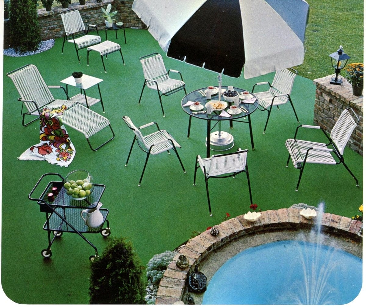 See 60 vintage patio furniture sets that offered outdoor relaxation the