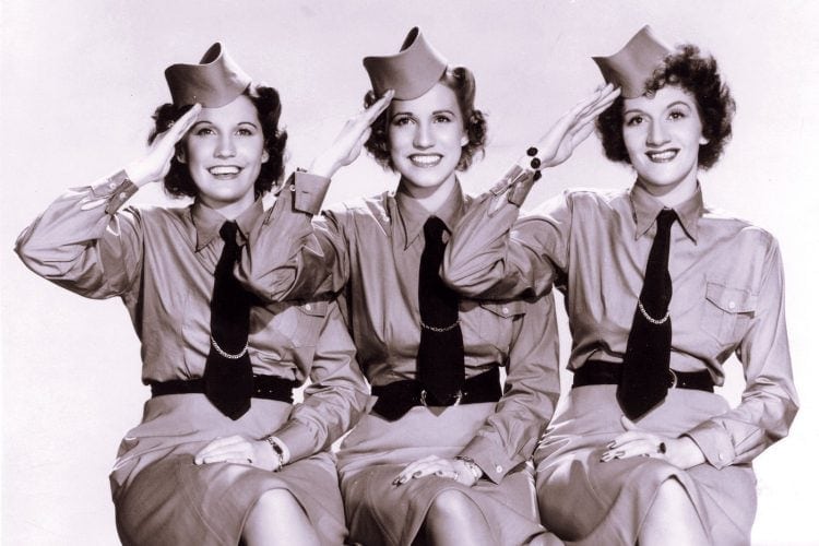 About The Andrews Sisters, one of the top singing trios in history