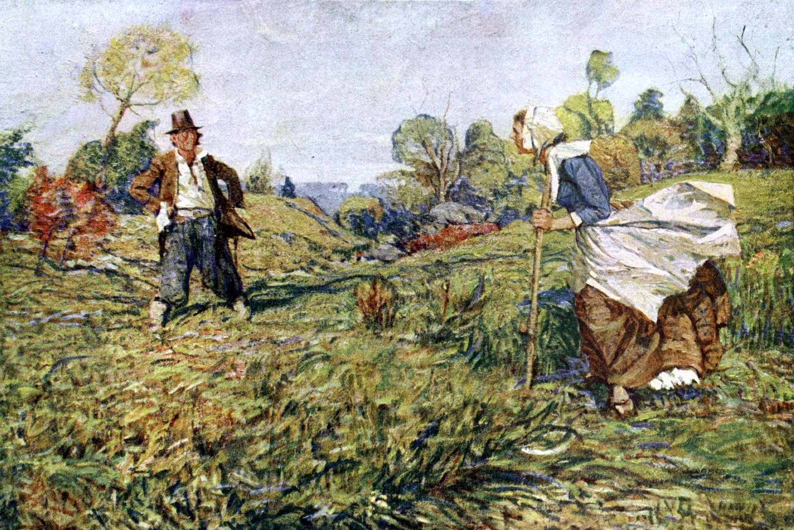 Thanksgiving history, from the Pilgrims' First Thanksgiving to the strange way turkey day became a holiday 11 Vintage pilgrims artwork from 1920 (1) via ClickAmericana com