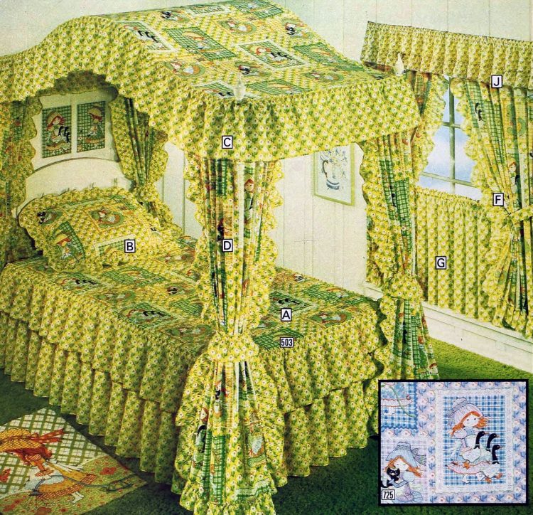 70 beautiful vintage canopy beds from the 1970s Click Americana