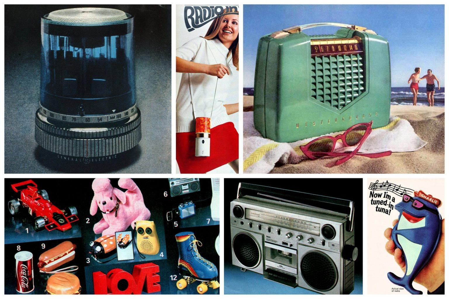 Old portable radios were marvels of technology from the 1950s to the