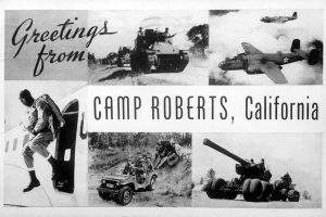 Vintage postcard - Greetings from Camp Roberts California