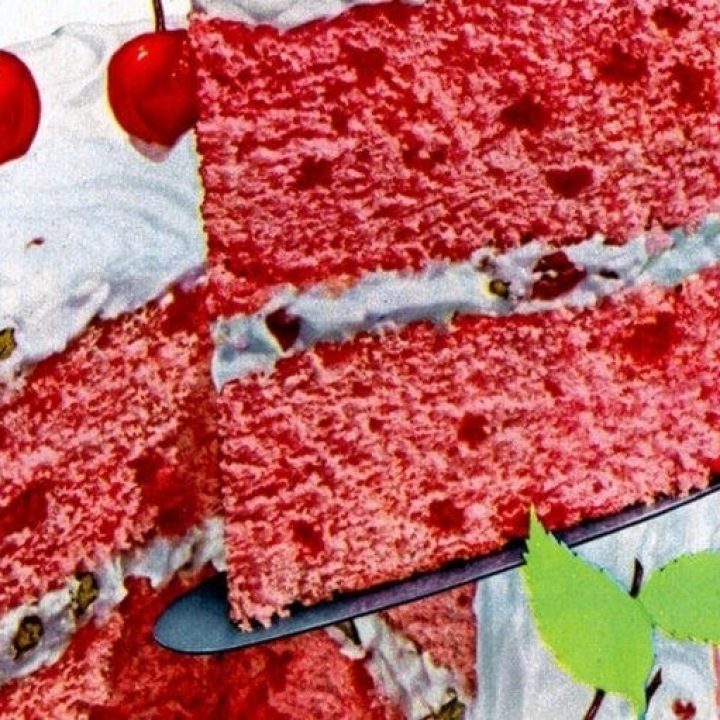 Image for Vintage cherry blush cake & cherry-nut cake recipes