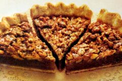 Vintage recipe - Classic walnut pie (1991)