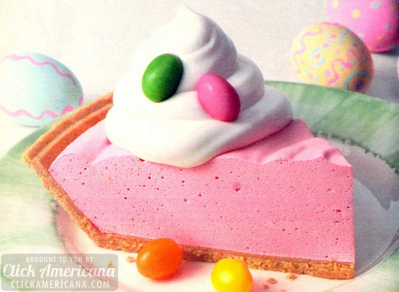 Vintage recipe Cool 'n easy Easter pie (1996)