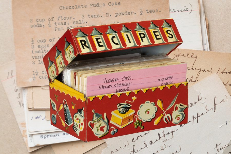 24 vintage recipe boxes Before food blogs & recipe apps, these compact organizers were a