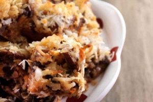 Vintage recipe for 7-layer bars
