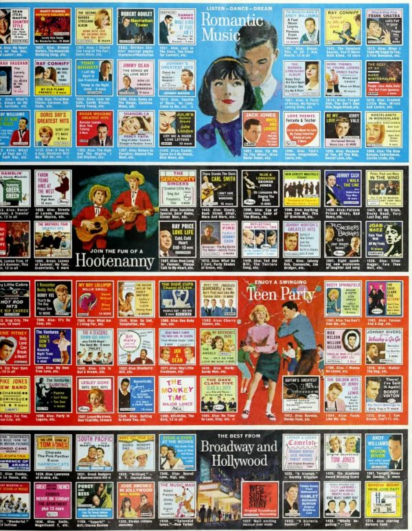 How Columbia House & other mailorder record clubs sold vinyl albums