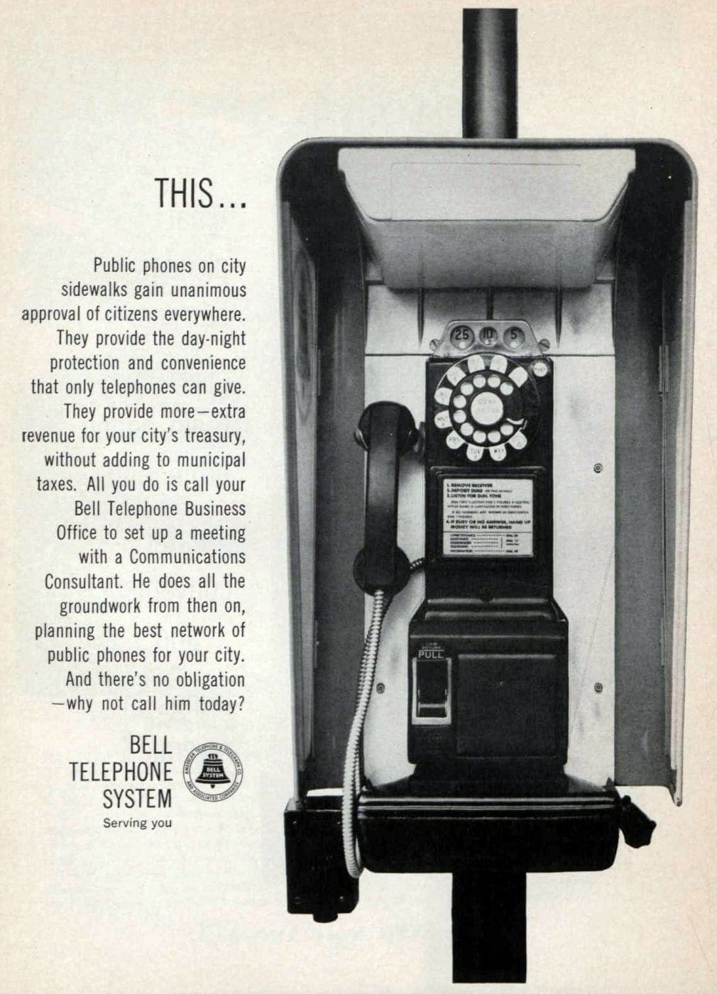 Vintage payphones When phone booths, walkup & driveup public
