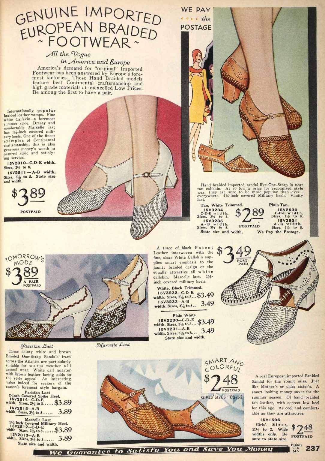 1930s shoes for women 100 vintage styles Click Americana