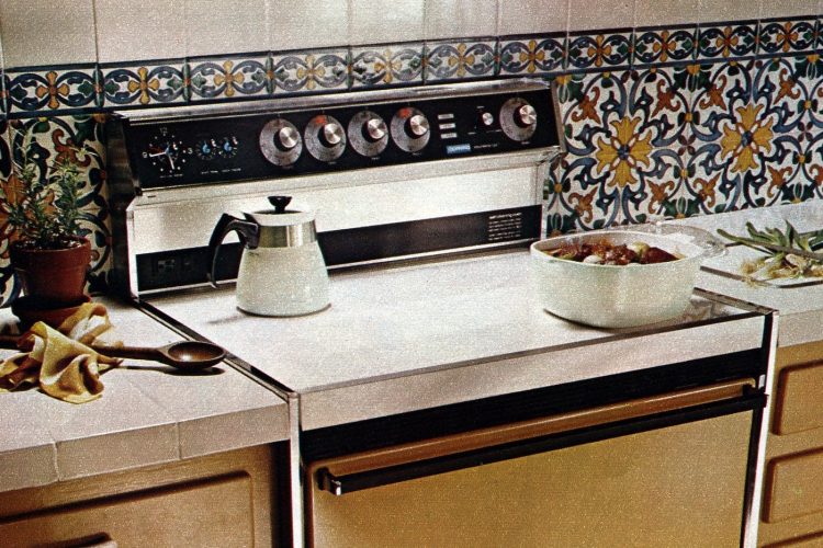 Smoothtop white ceramic cooktops started showing up in kitchens in the