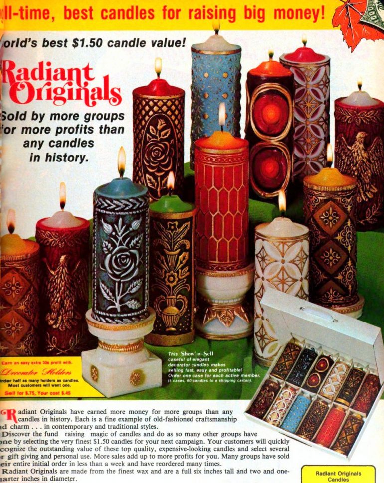 Fundraisers Vintage Style See Some Of The Stuff Kids Used To Sell To 
