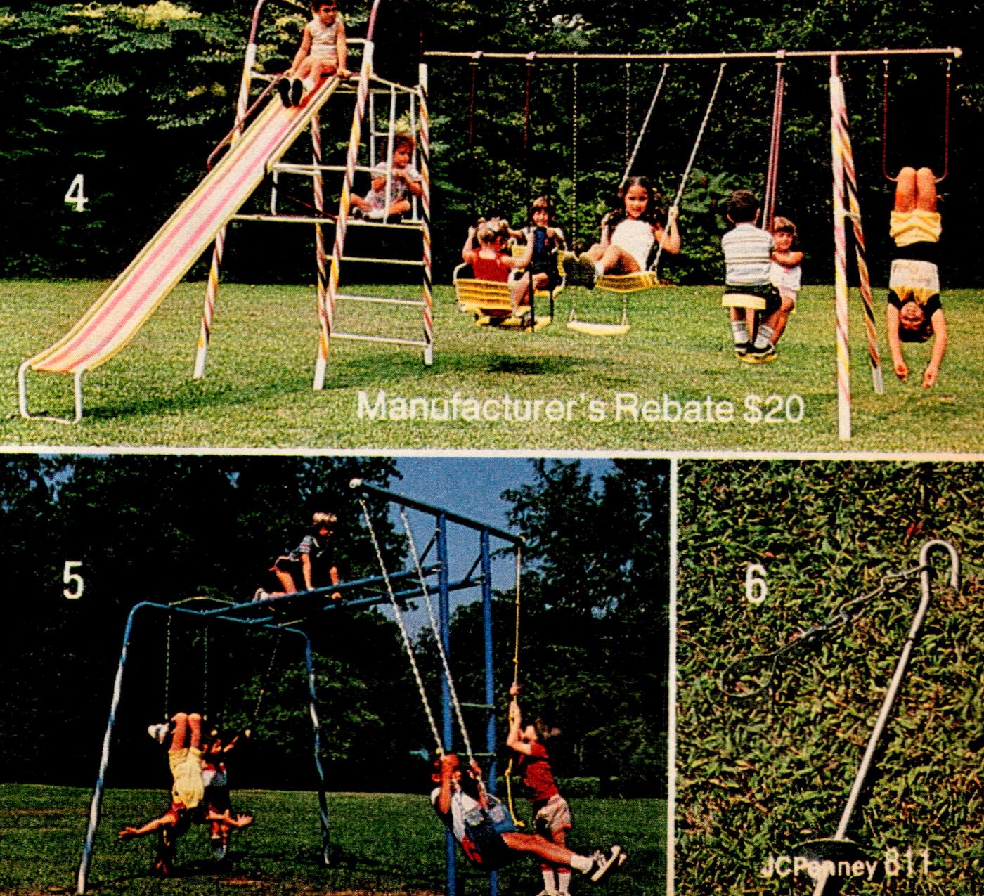 Vintage Swing Set