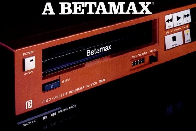 VHS or Beta? A look back at Betamax, and how Sony lost the VCR format