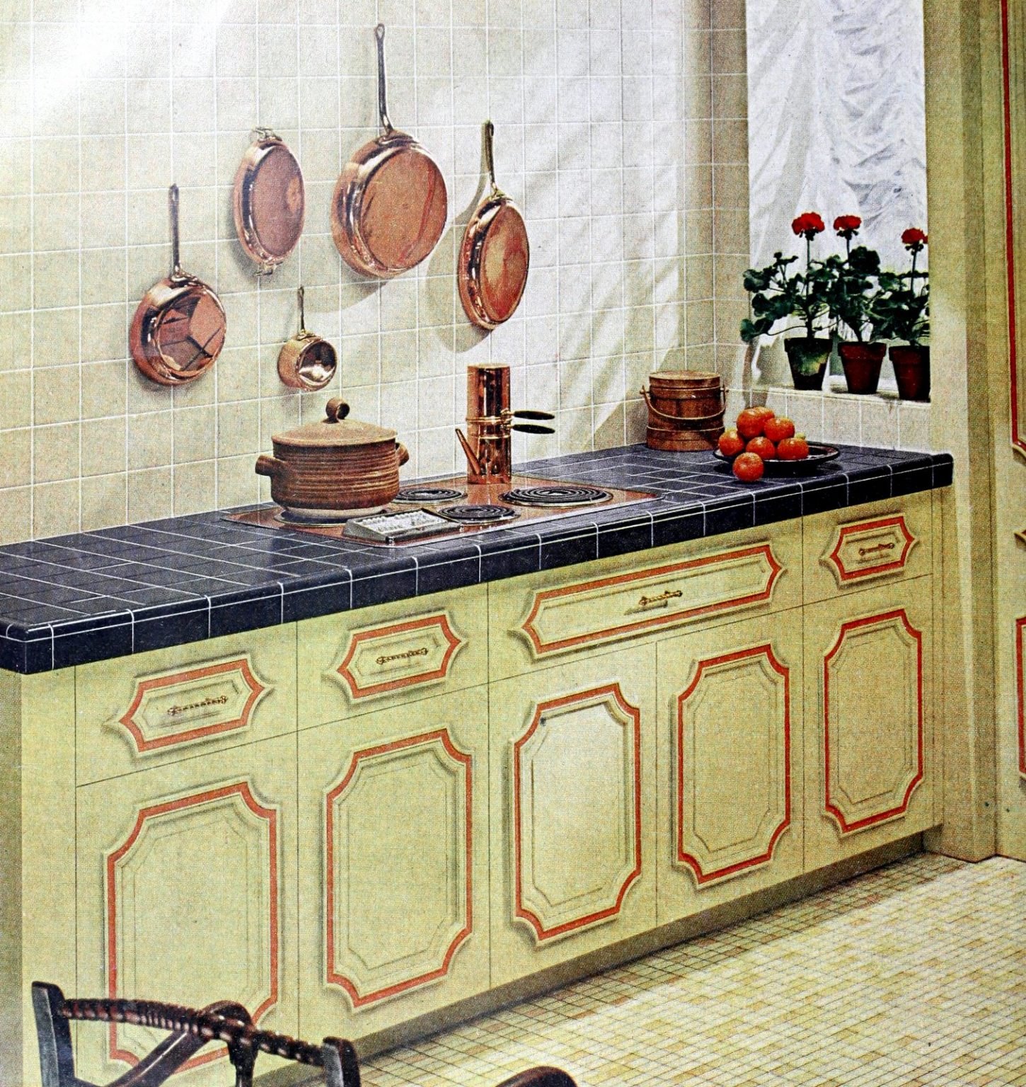 20 vintage 1960s kitchen tile design ideas & popular retro mosaic tile