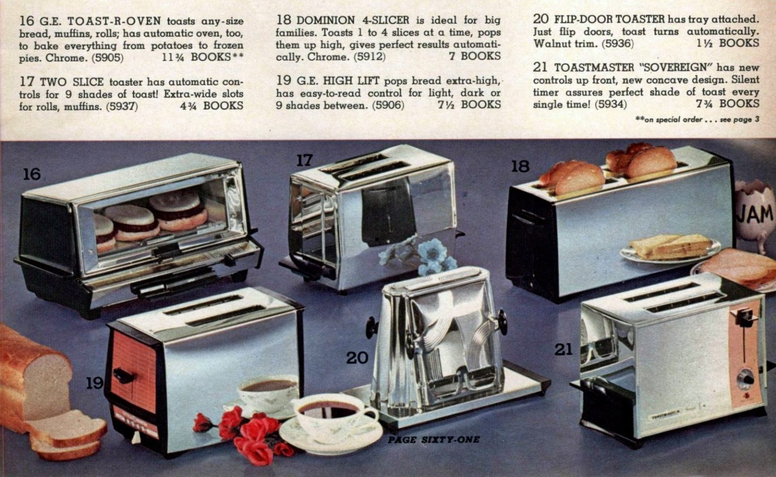 1960s gadgets & small kitchen appliances made life a little easier