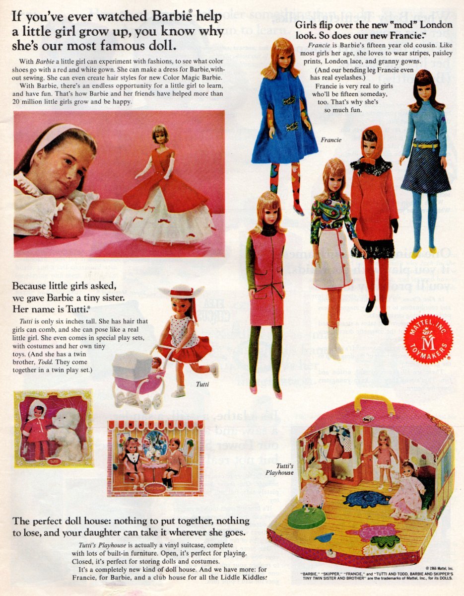 How many of these popular 1960s toys do you remember? 6 Vintage toys from the 1960s - Mattel Christmas gifts (5)