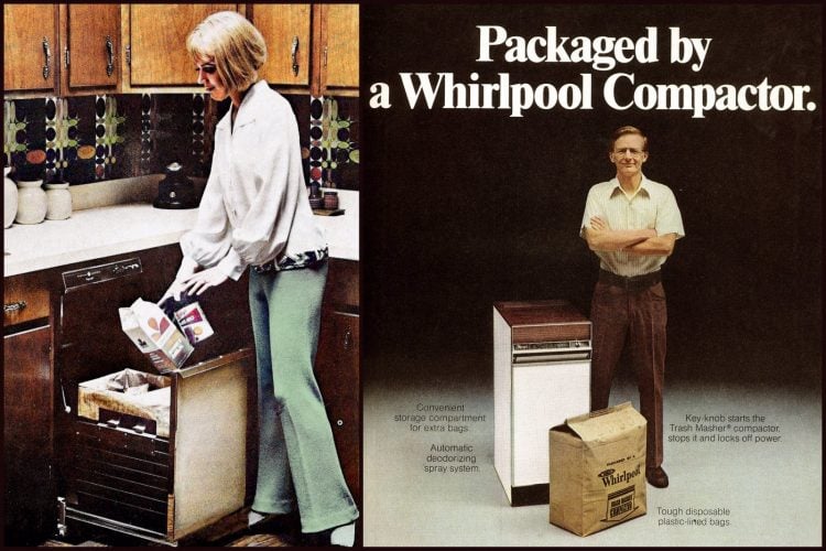 These vintage trash compactors could perform amazing feats and if you had one in the 70s & 80s