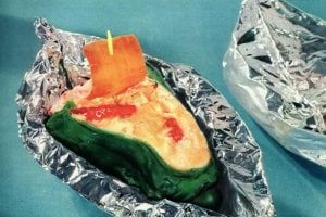 Vintage tuna dreamboats recipe from 1958