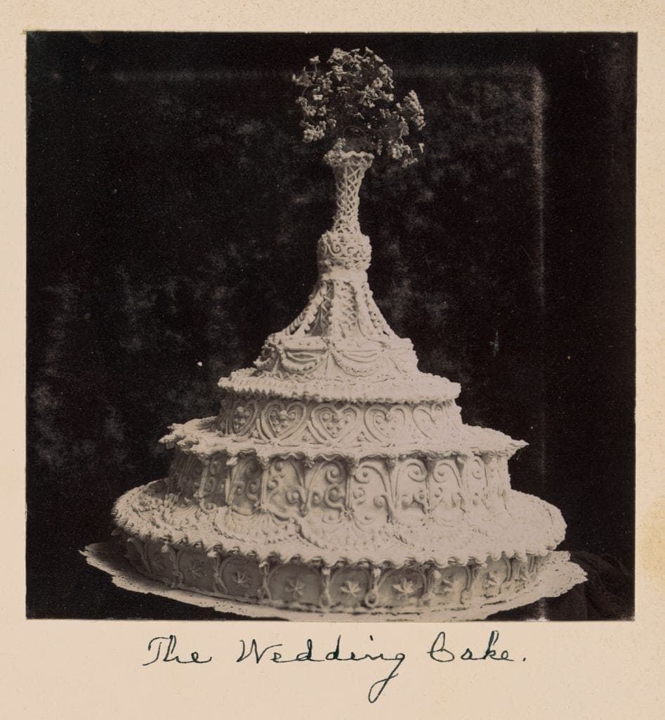 Wedding cake recipe (1911) Click Americana