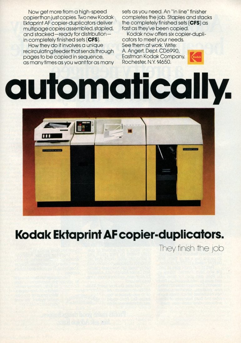 Vintage copy machines See the kinds of old photocopiers that offices