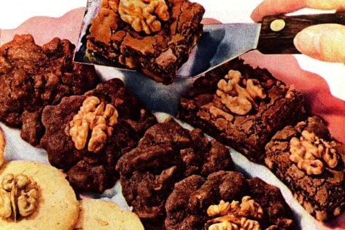 Walnut cookie recipes from 1950