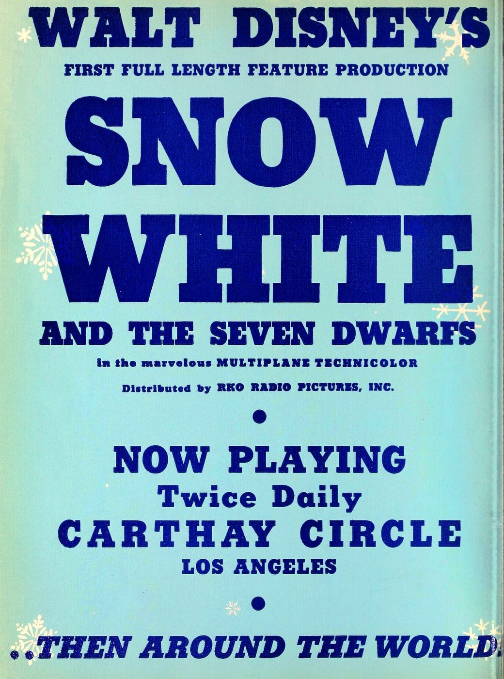 Snow White and the Seven Dwarves: The audacious bet that launched the golden age of animation in 1938 7 Walt Disney's Snow White movie debuts - 1938 (1)