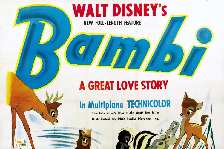 Walt Disney's classic movie Bambi (1942)