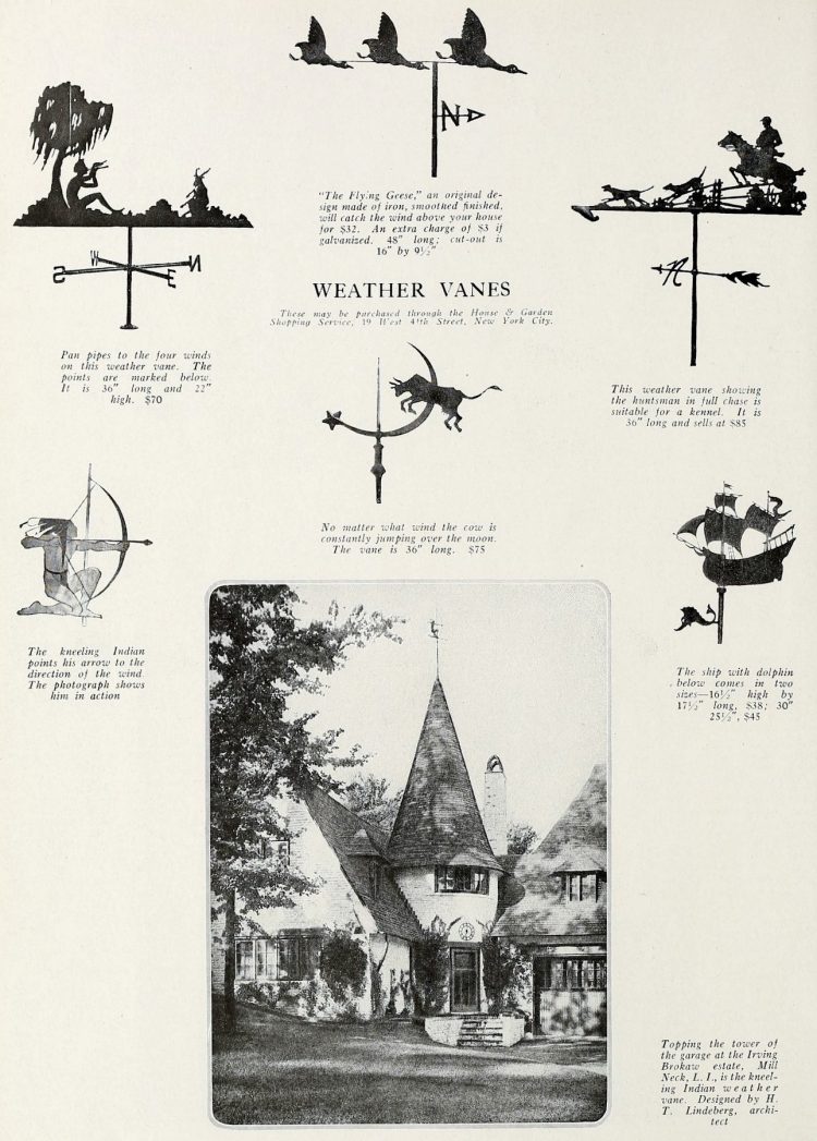 Vintage weathervanes 60+ examples of early American decorative