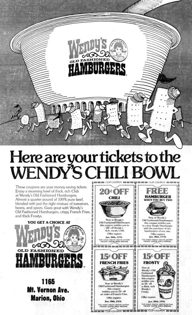 Old Wendy's restaurants What was on the menu, what they looked like