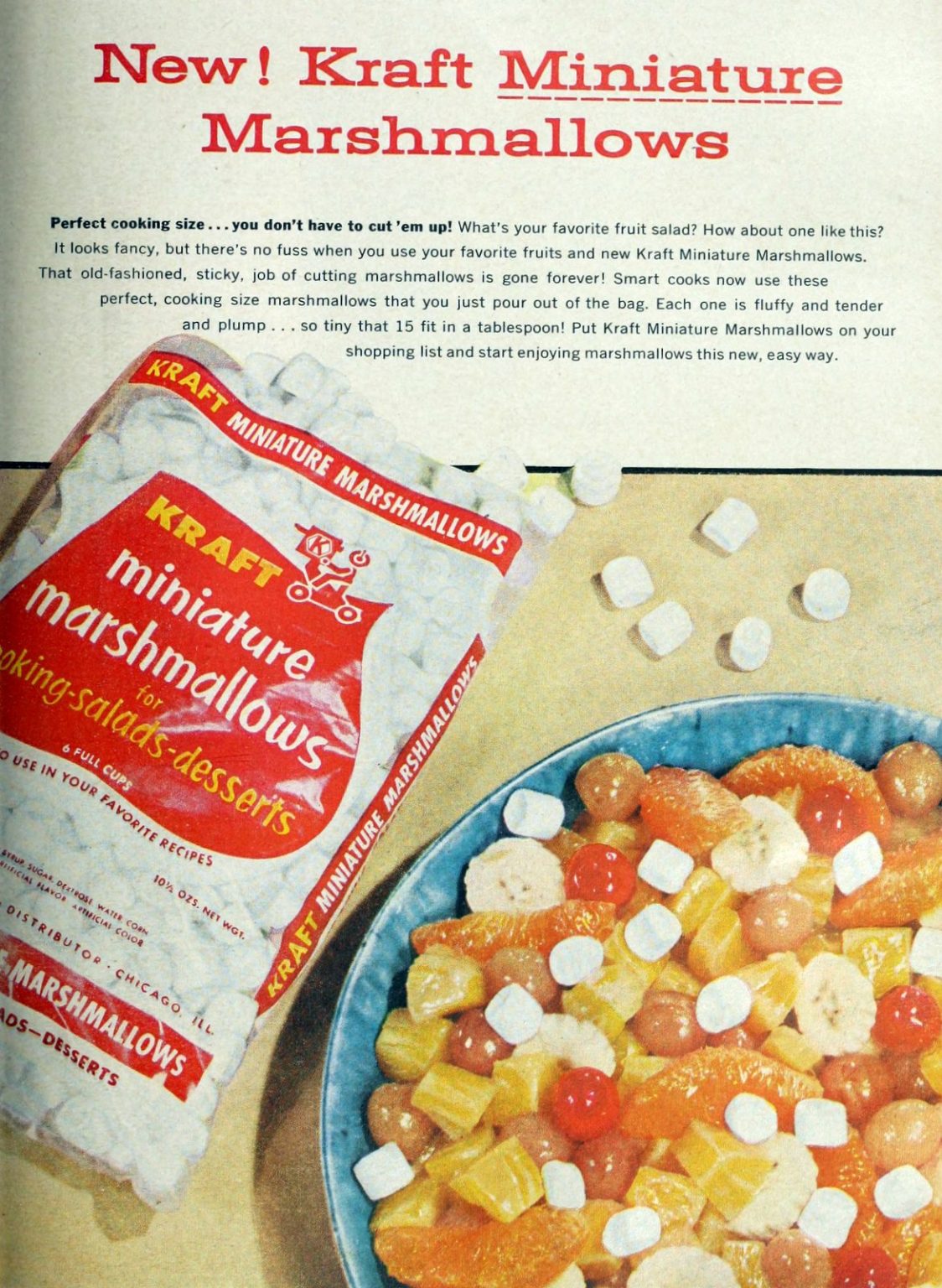 See vintage Kraft & Campfire marshmallows from the 1950s1980s (plus a