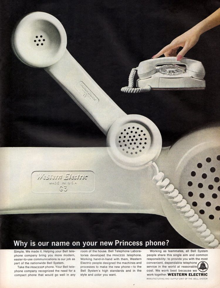 Vintage Princess phones Remember the colorful telephones with a lit