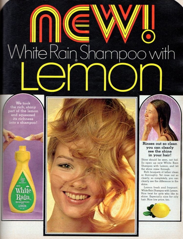 Remember these 70s shampoos? Retro brands so good, you can almost smell