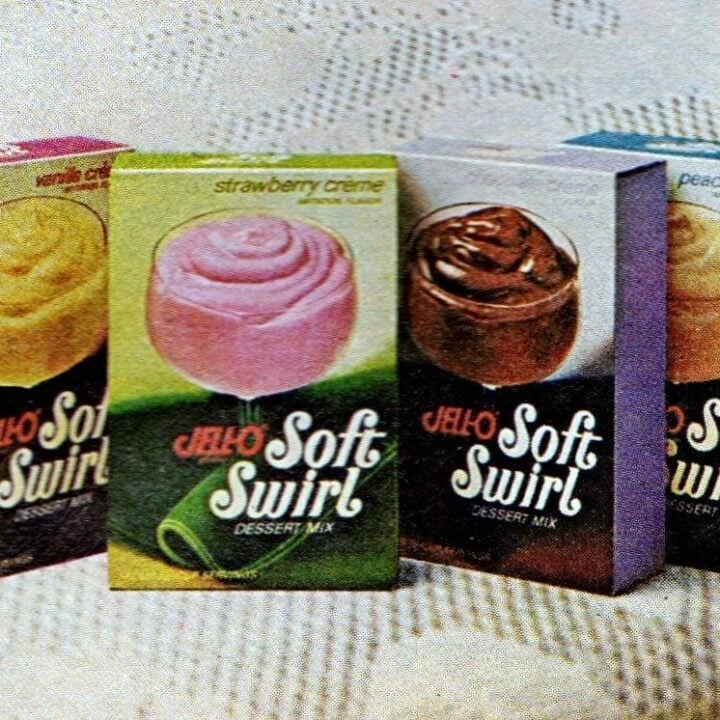 Who remembers Jell-O Soft Swirl dessert mix from the 70s