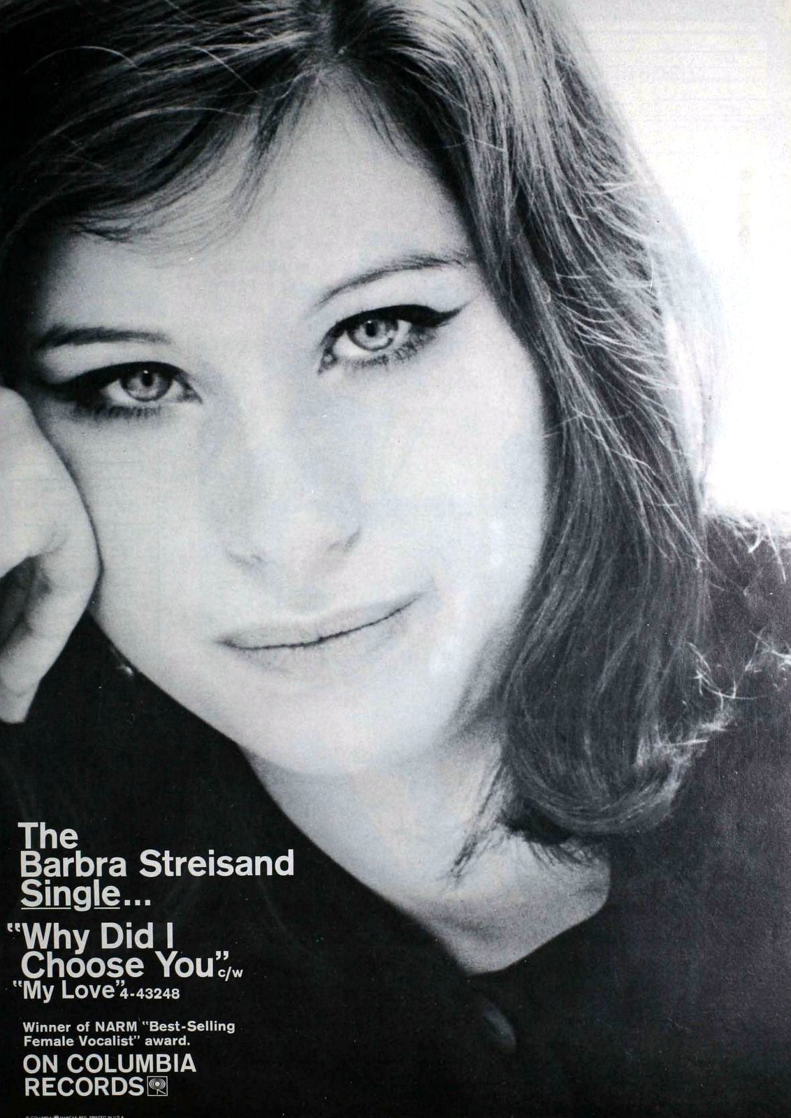 Why Did I Choose You single - Barbra Streisand (1965) via ClickAmericana com