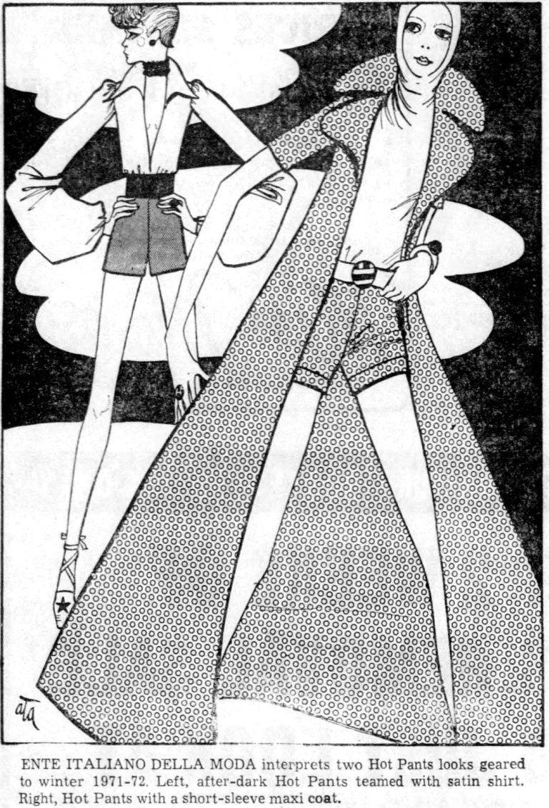 70s hot pants were a brief (literally!) and sexy fashion fad Click Americana