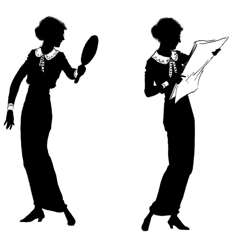 Antique 1920s silhouettes: Amazing scenes hand-cut from paper - Click ...