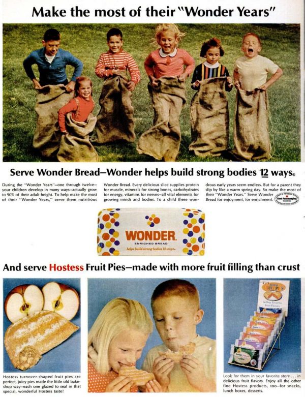 Vintage Hostess snacks Fruit Pies, Wonder Bread, Twinkies & more retro goodness Click Americana