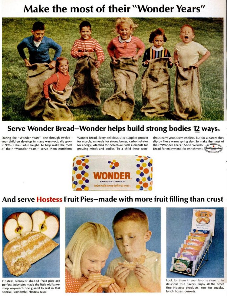 Vintage Hostess snacks Fruit Pies, Wonder Bread, Twinkies & more retro