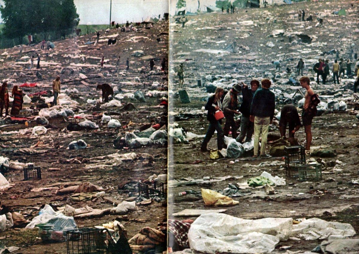 Woodstock What people said the famous music festival was REALLY like