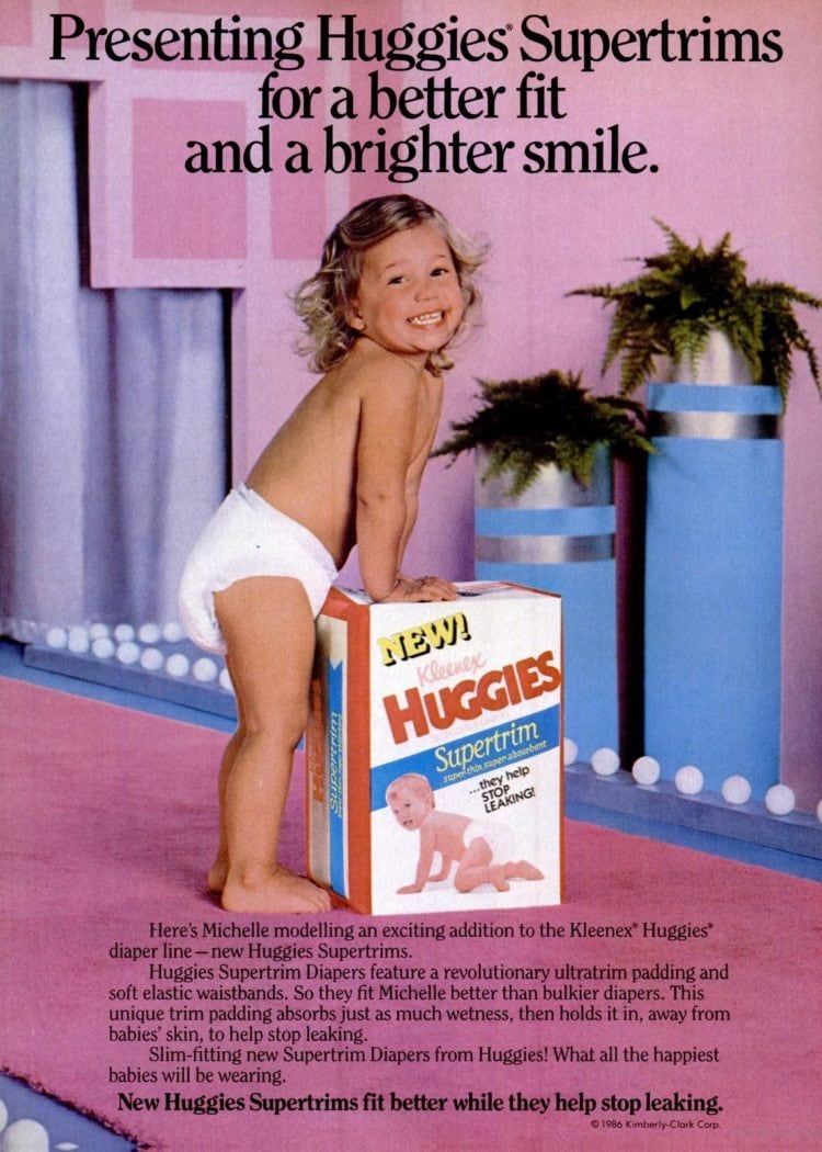 price of diapers in 1980