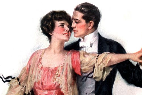 XOXO Should newlyweds show affection in public (1919)